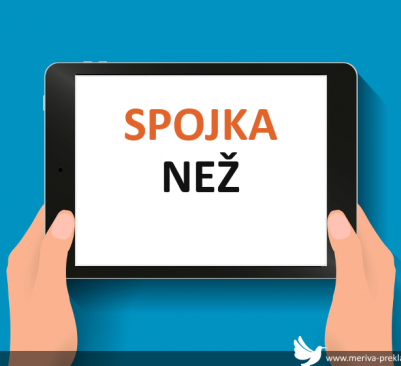 Psaní čárky před „než“ — co je správně?