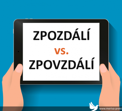 Zpozdálí vs. zpovzdálí — co je správně?