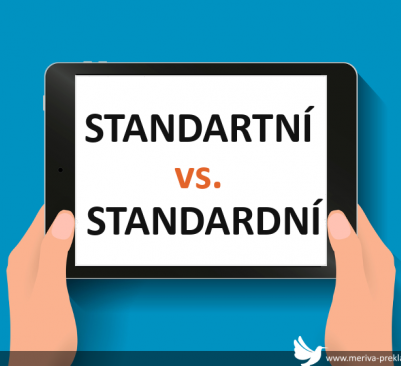 Standardní/standartní — co je správně?